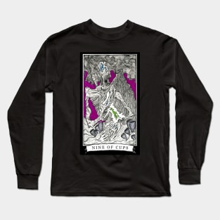 The Nine of Cups - The Tarot Restless Long Sleeve T-Shirt